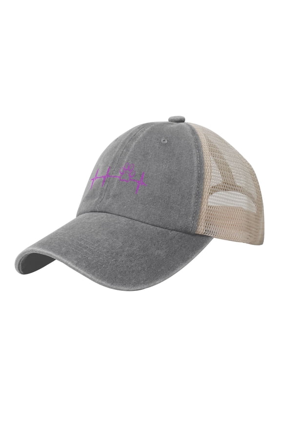 Baseball Cap Heart Beating- Dog(1) Printing Dad Hat for Men Graphic,Cool,Casual Adjustable for {Beach,Park,Gym,Music Festival,Sports,Vacation,Fishing,Summer,School,Travel,Birthday