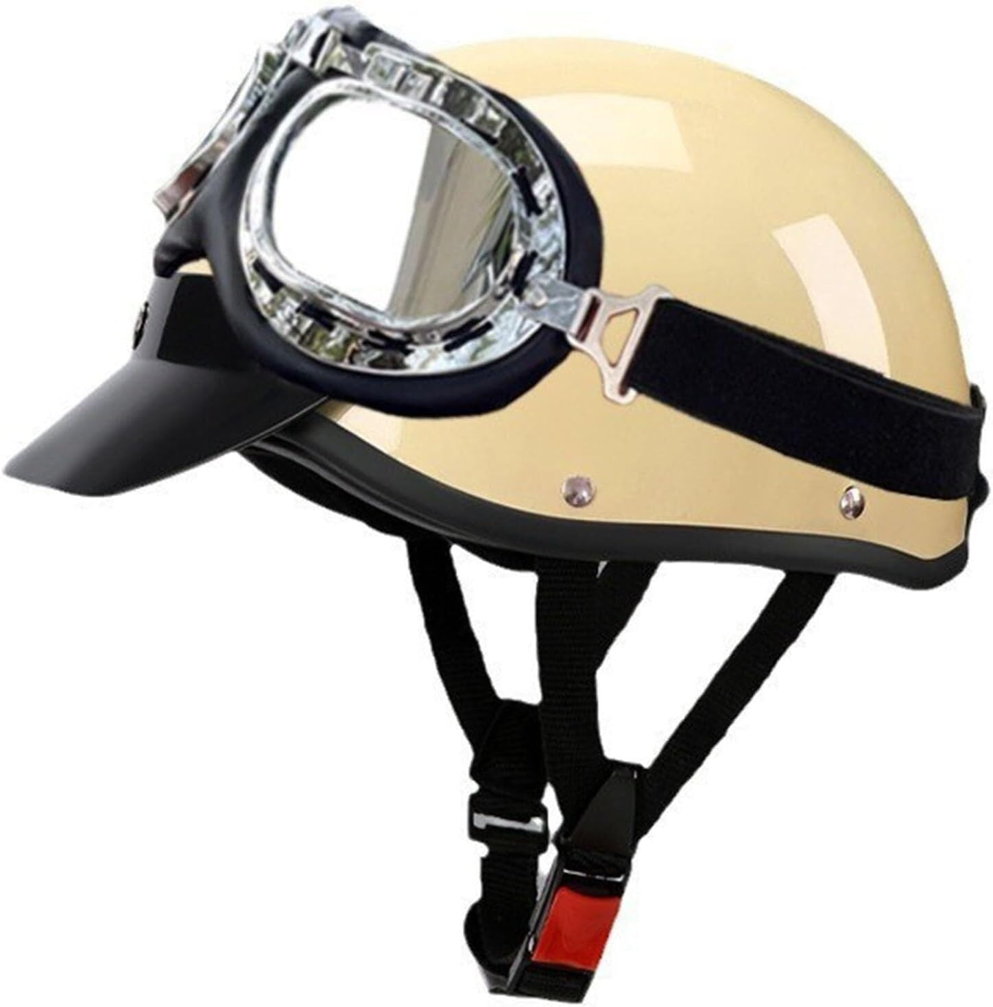 Baseball cap-style half helmet in matte black, designed for urban commuters