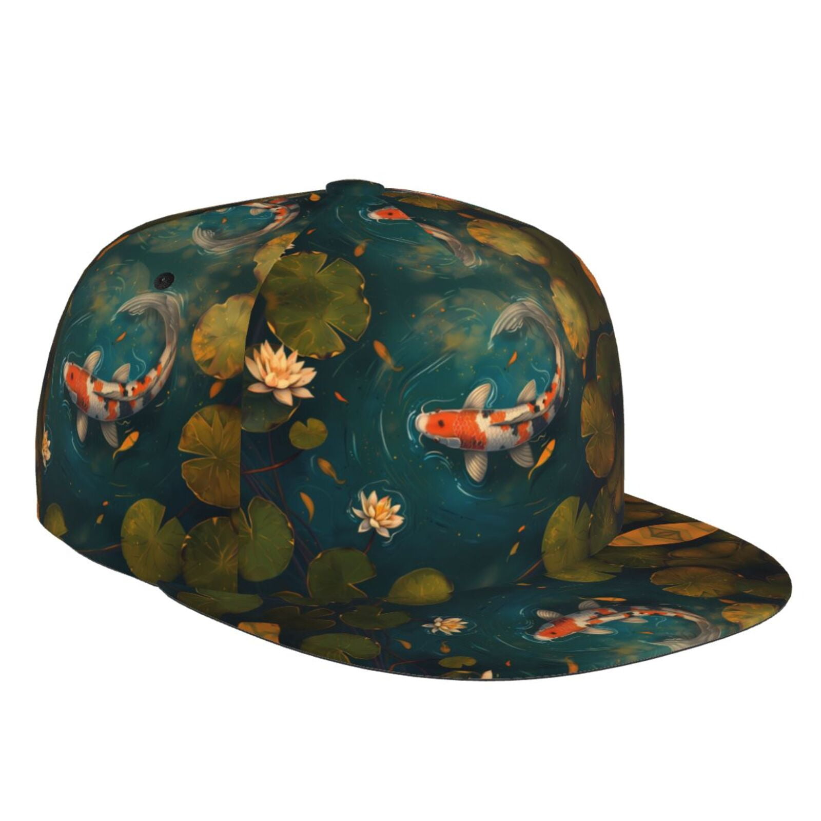 Baseball Cap Koi Pond Lilies Hats for Men/Women Low Profile Classic