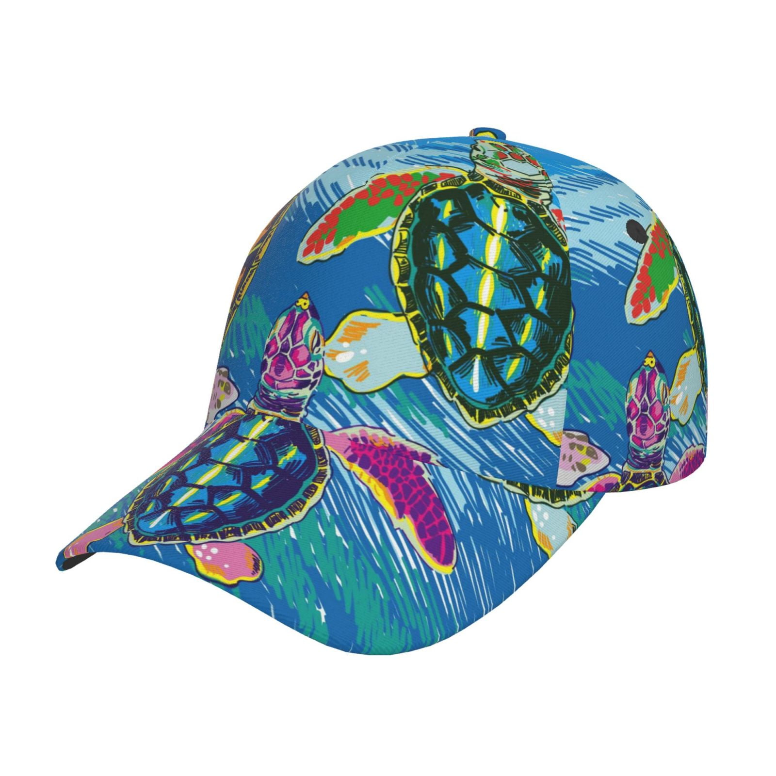 Baseball Cap - Little Sea Turtles Adjustable Size Hats For Men And ...