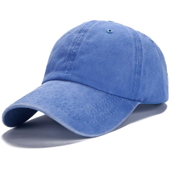 Baseball Cap-Low Profile Adjustable Washed Cotton made women for hiking