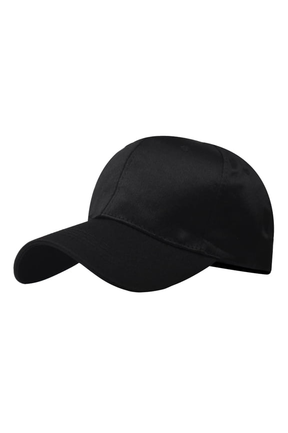 Seductiva Clothing Adjustable Dad Hat Male Female Neutral Summer Satin Solid Baseball Caps Adjustable Hat Visors Running Workouts and Outdoor 1PC