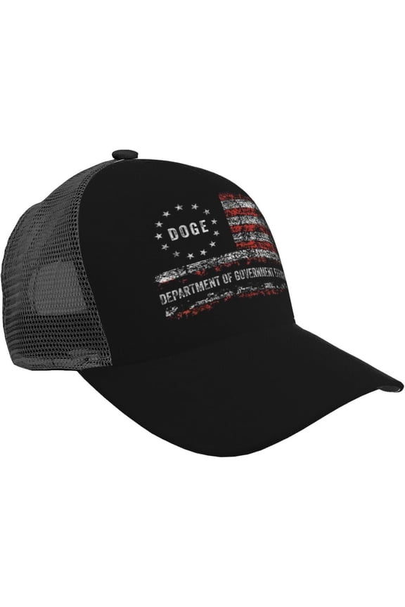 Baseball Cap Men Doges D-O-G-E. Snapback Trucker Hat for Men's Ball Hat Department-of-Government-Efficiency Caps