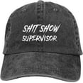Baseball Cap Men Shit Show Supervisor Pickleball Caps for Women'S Shit Show Golf Hat