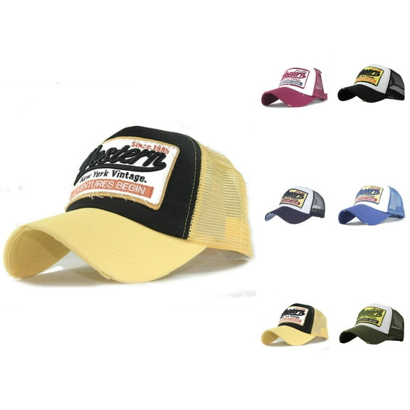 Baseball Cap for Men Summer Quick-Dry Flat Top Hat Lightweight Breathable Dad Hat UV Protection Baseball Caps for Running Hiking Fishing Outdoor Sports Travel Hat