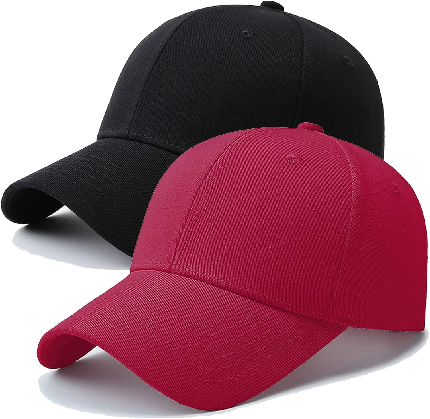 Baseball Cap Men Women Cotton Dad Hat Classic Adjustable Plain Golf Hat Low Profile Unisex