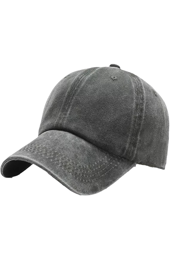 Baseball Cap Men Women Japanese Style Vintage Artistic Washed Soft Top Hat Summer Outdoor Sun Cap Green