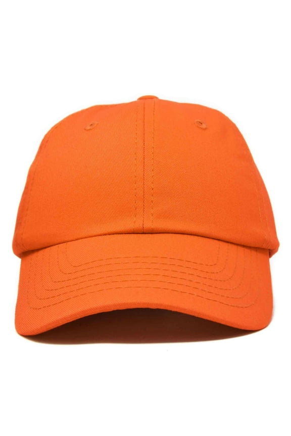 Baseball Cap Men Women Plain Cotton Baseball Cap Adjustable Blank Unstructured Dad Hat