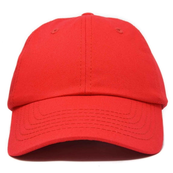 Baseball Cap Men Women Plain Cotton Baseball Cap Adjustable Blank Unstructured Dad Hat