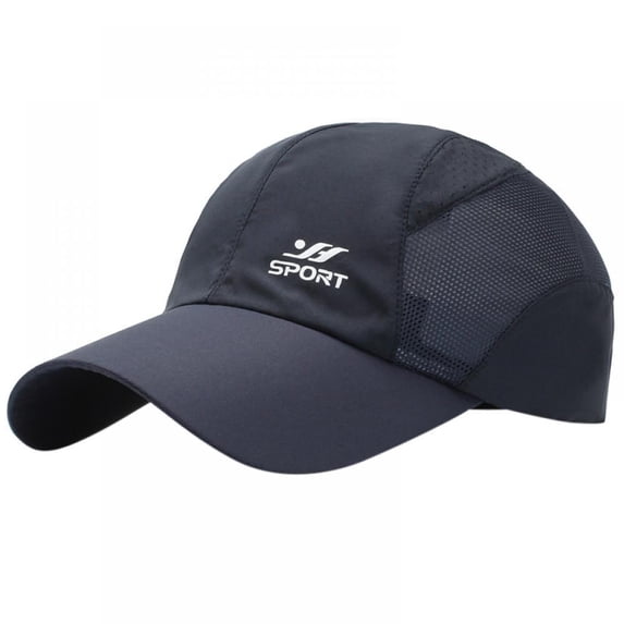 Baseball Cap Men Women Summer Thin Mesh Portable Quick Dry Breathable Sun Hat Golf Tennis Running Hiking Camping Fishing Sailboat Beach Sportswear