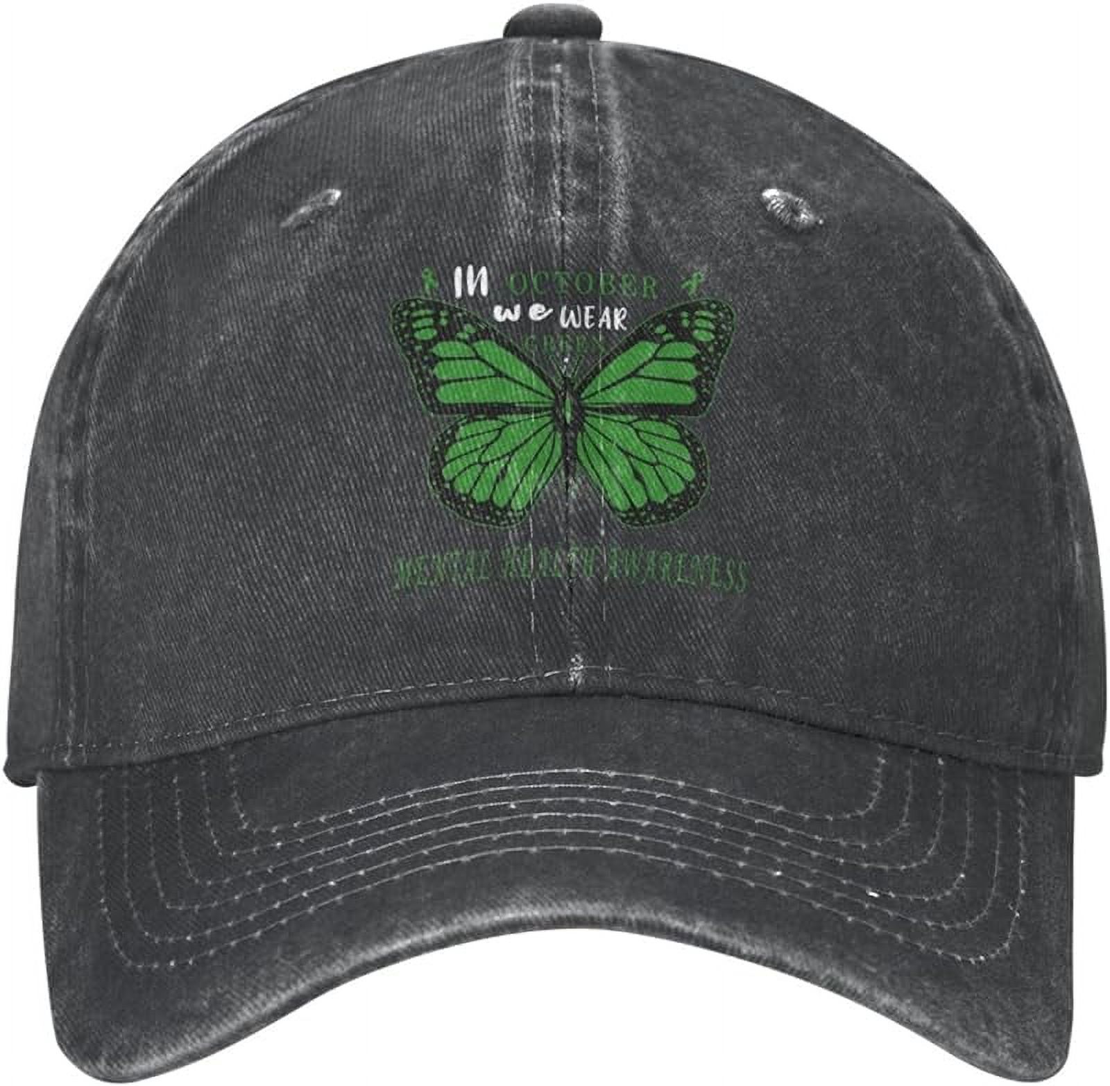 Baseball Cap Mental Health Awareness Month October Hat for Men Women