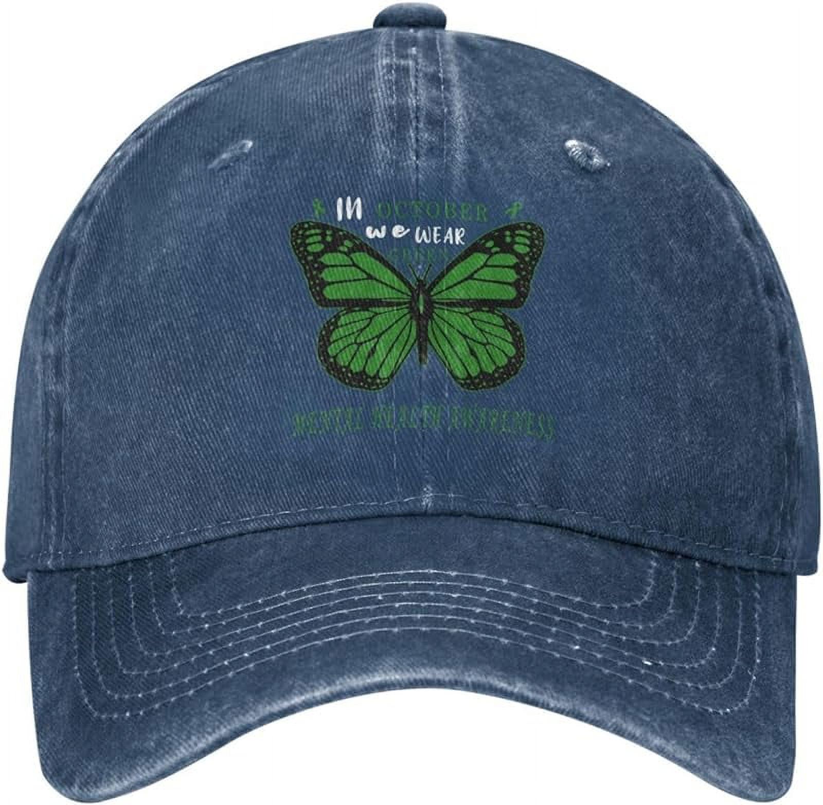 Baseball Cap Mental Health Awareness Month October Hat for Men Women