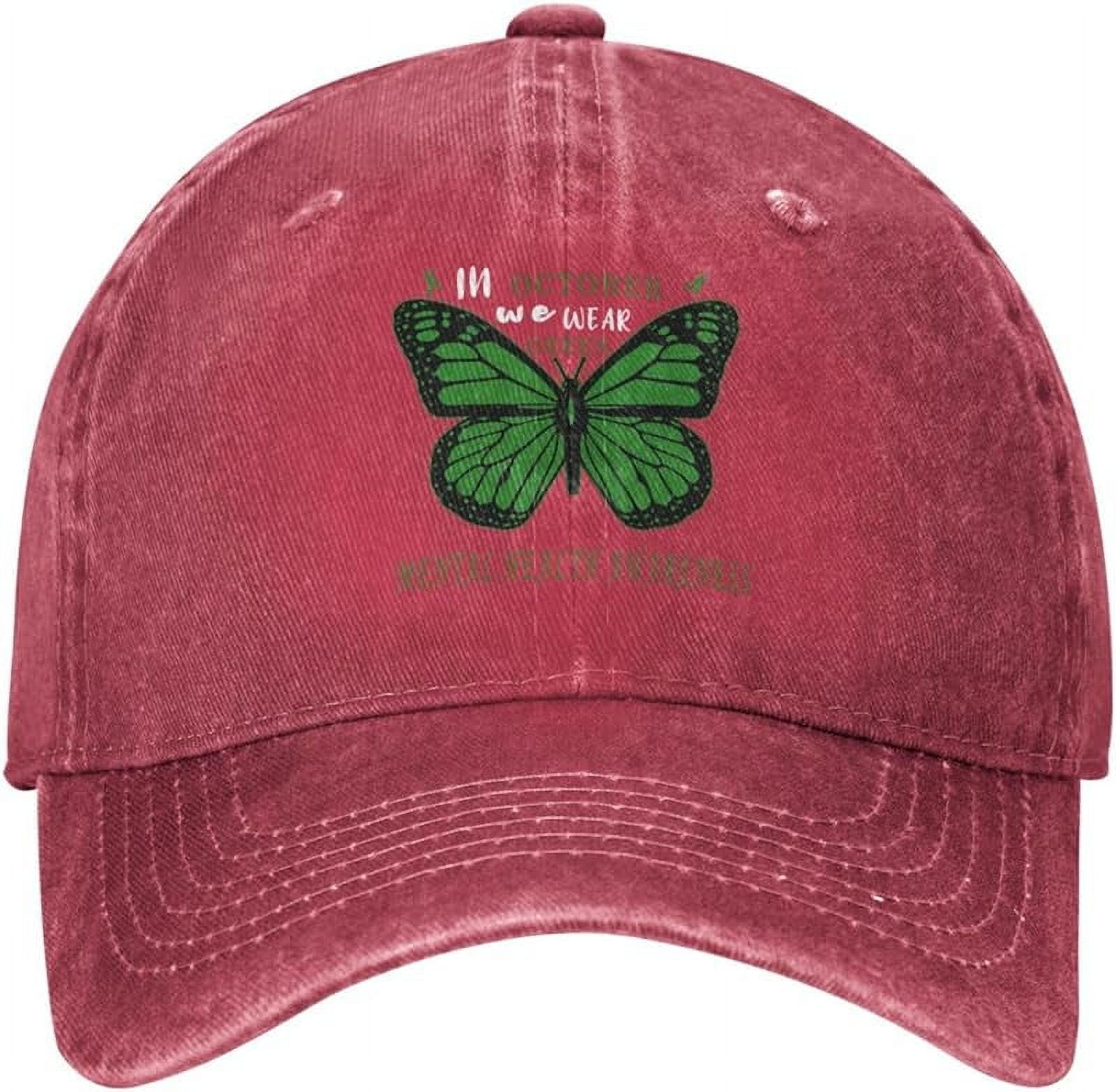 Baseball Cap Mental Health Awareness Month October Hat for Men Women