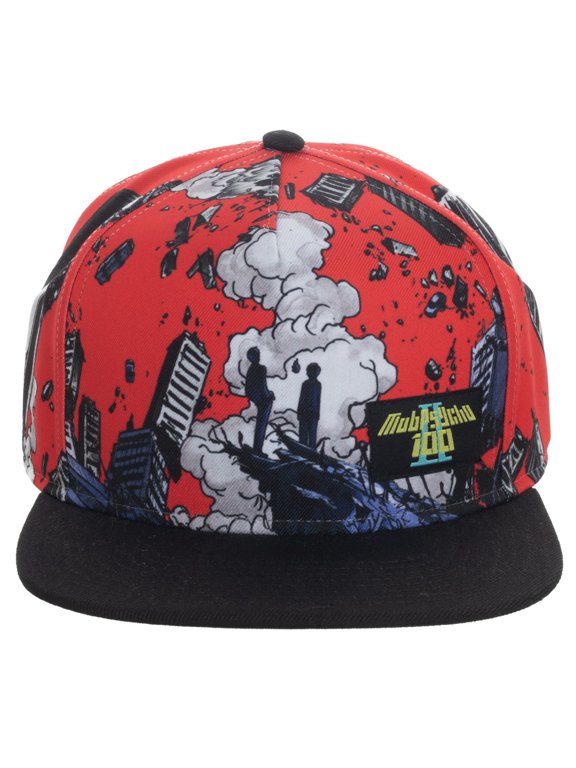 Baseball Cap - Mob Psycho - AOP Sublimated Snapback New sb8e5zcru