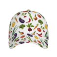 thumbnail image 1 of Baseball Cap, Onion Pattern Vegetable Trucker Hats Women Dad Hat For Workouts - Baseball Hat Adjustable Size, 1 of 2