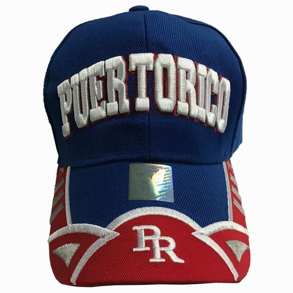 Baseball Cap Puerto Rico  Blue PR