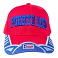thumbnail image 1 of Baseball Cap Red Flag Puerto Rico, 1 of 2