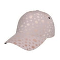 thumbnail image 1 of Baseball Cap, Rose Gold Abstract Spots 1 Trucker Hats Women Dad Hat for Workouts - Baseball hat Adjustable Size, 1 of 7