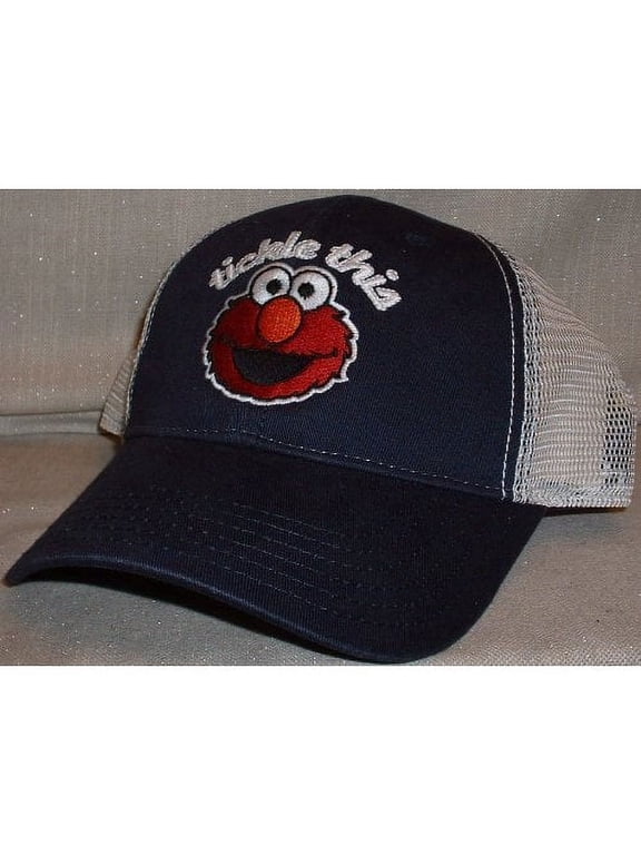 Baseball Cap - Sesame Street - New Elmo Mesh Embroidered Kids tc118915ses