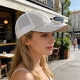 thumbnail image 1 of Baseball Cap With Solar Powered Cooling Fan Breathable Sun Protection Outdoor Hat With USB Charging System For Hiking Cycling Fishing Summer Activities Use, 1 of 6