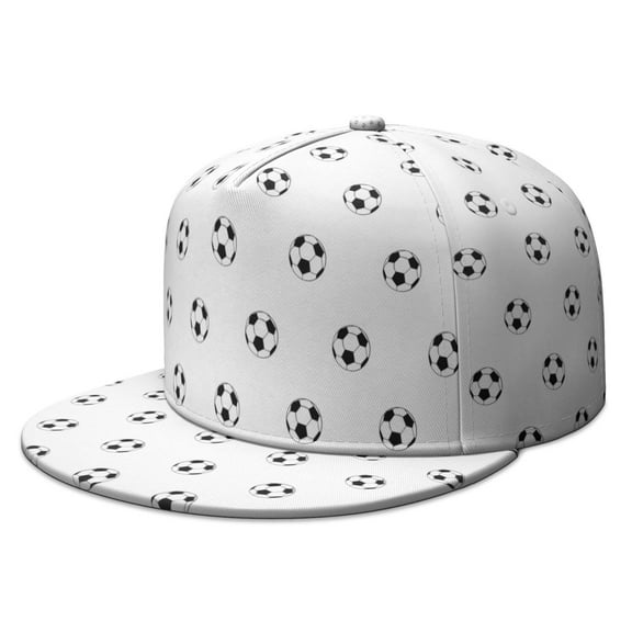 Baseball Cap – Sports Team Logo Flat Brim Snapback Hat for Men Women, Adjustable Hip Hop Style Player Gift