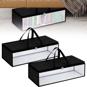 Double Wide Rack Large Baseball Cap Hat Organizer Storage Box, Wide Hat Holder with ...