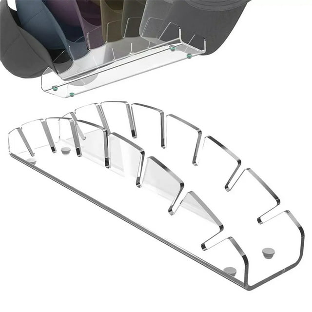 Baseball Cap Storage Rack 7 Baseball Caps Acrylic Hat Storage Rack ...