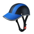 thumbnail image 1 of Baseball Cap Sunshade Bicycle Helmet, Bicycle Helmet, Riding Outdoor Helmet-Blue, 1 of 5