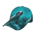 thumbnail image 1 of Baseball Cap, Sunshine Blue Ocean Seal Trucker Hats Women Dad Hat for Workouts - Baseball hat Adjustable Size, 1 of 7