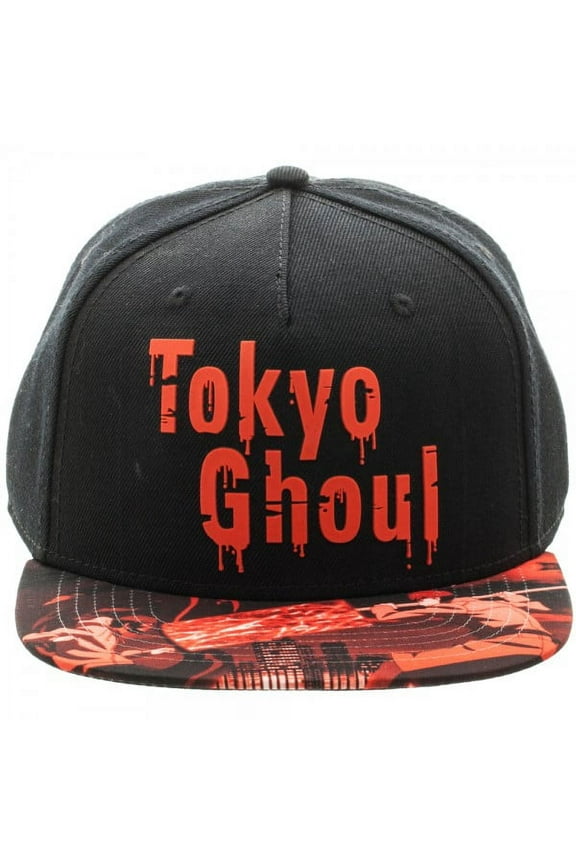 Baseball Cap - Tokyo Ghoul - Sublimated Bill Snapback Hat sb2wmatgh