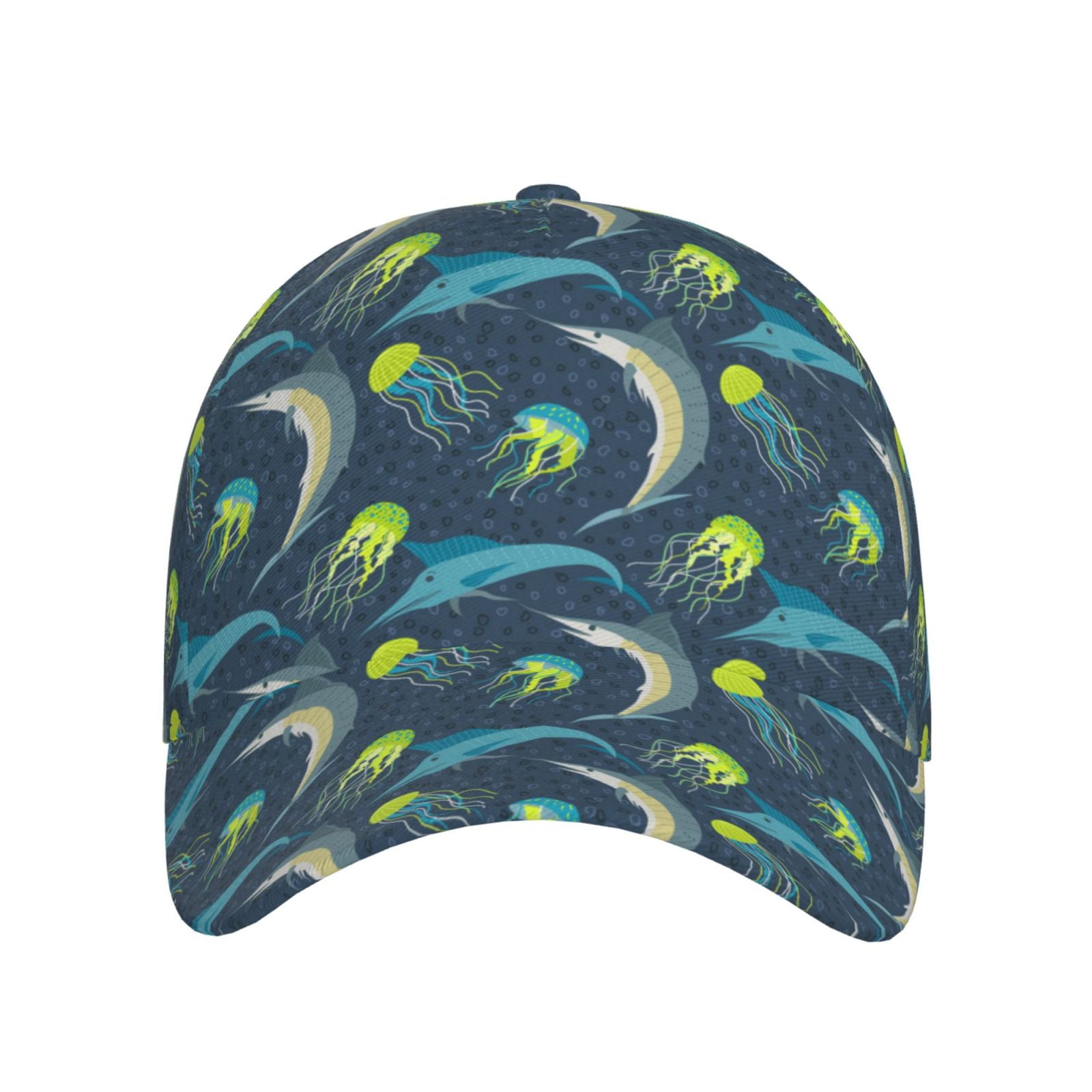 Casquette Noire Ajustable Homme – Thème Poisson Thon – Hawaiian Headwear