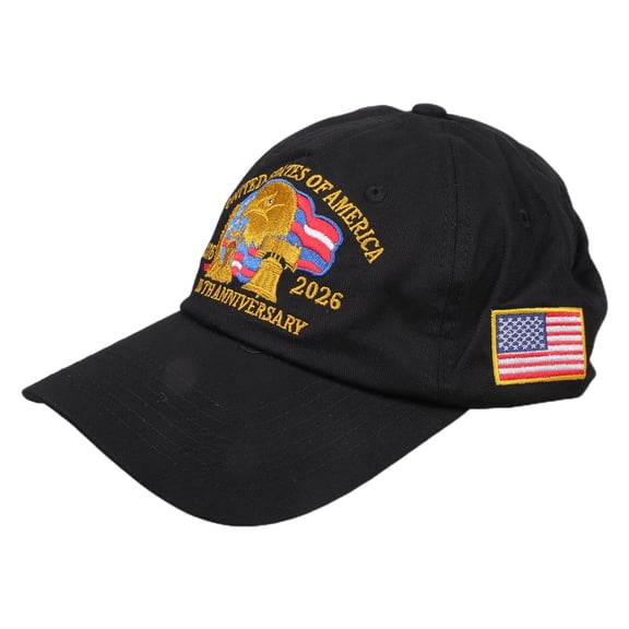 Baseball Cap US 250th Anniversary Hat for Running Workouts and Outdoor Activity Bird Design Embodies Freedoms