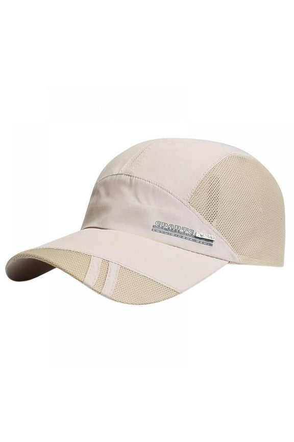 Baseball Cap Unisex Summer Thin Mesh Portable Quick Dry Breathable Sun Hat