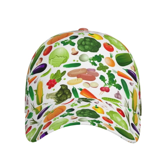 Baseball Cap, Vegetables2 Trucker Hats Women Dad Hat For Workouts - Baseball Hat Adjustable Size