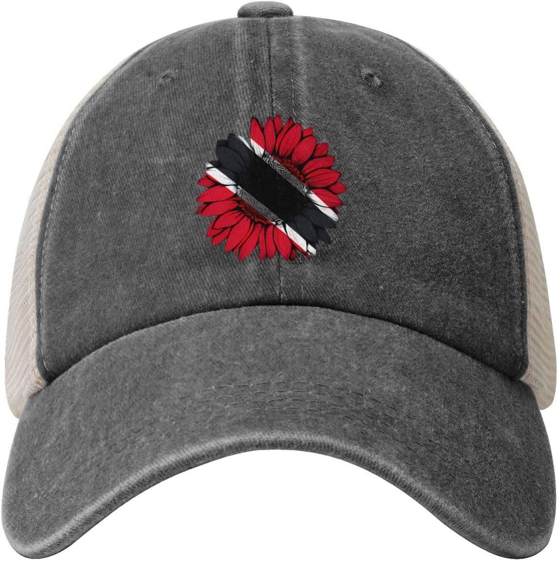 Baseball Cap Vintage Sunflower Trinidad and Tobago Tobagoan Flag