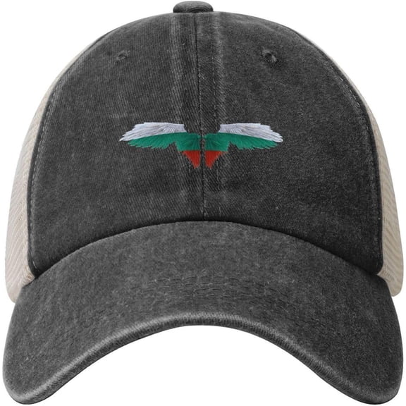 Baseball Cap Vintage Wings Mesh Back for Men Women Washed Cotton Trucker Dad The Farm Hat Novelty Personalized Gift
