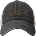 thumbnail image 1 of Baseball Cap Vintage Wings Mesh Back for Men Women Washed Cotton Trucker Dad The Farm Hat Novelty Personalized Gift, 1 of 8