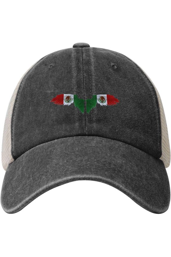 Baseball Cap Vintage Wings Mesh Back for Men Women Washed Cotton Trucker Dad The Farm Hat Novelty Personalized Gift