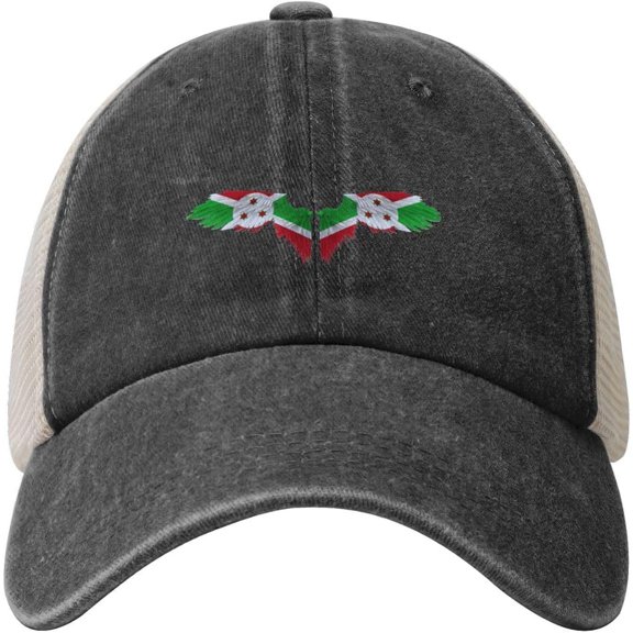 Baseball Cap Vintage Wings Mesh Back for Men Women Washed Cotton Trucker Dad The Farm Hat Novelty Personalized Gift