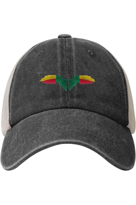 Baseball Cap Vintage Wings Mesh Back for Men Women Washed Cotton Trucker Dad The Farm Hat Novelty Personalized Gift