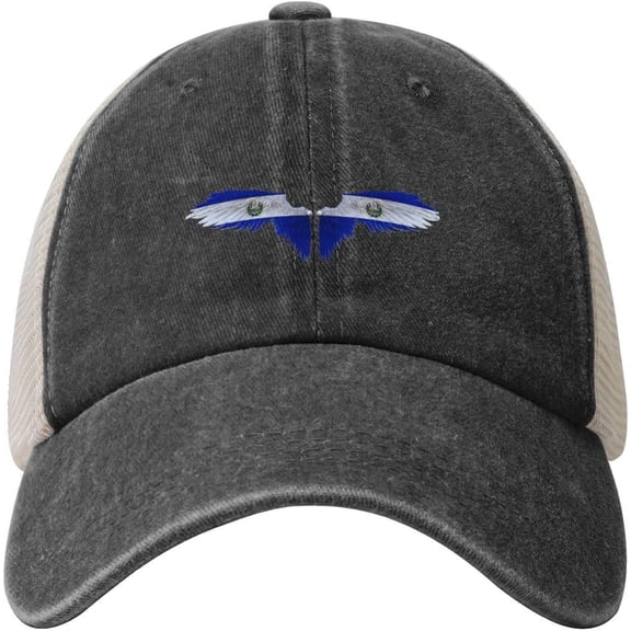Baseball Cap Vintage Wings Mesh Back for Men Women Washed Cotton Trucker Dad The Farm Hat Novelty Personalized Gift