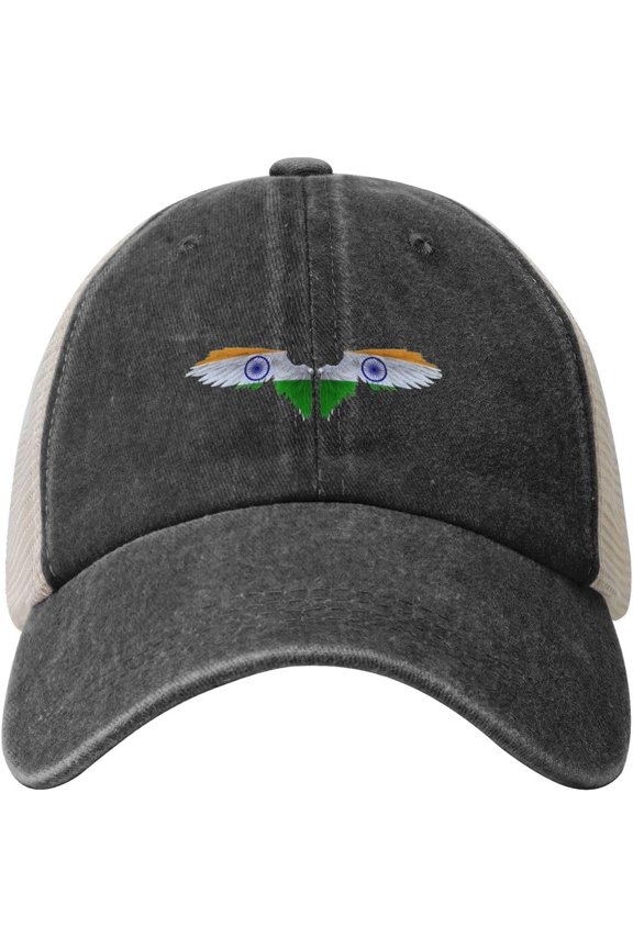 Baseball Cap Vintage Wings Mesh Back for Men Women Washed Cotton Trucker Dad The Farm Hat Novelty Personalized Gift