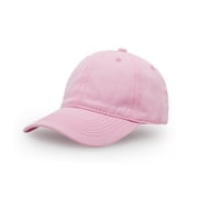 Baseball Cap, Washed Cotton Adjustable Sport Outdoor Sun Cap Unisex Hip hop Casual Hat Snapback Cap Pink
