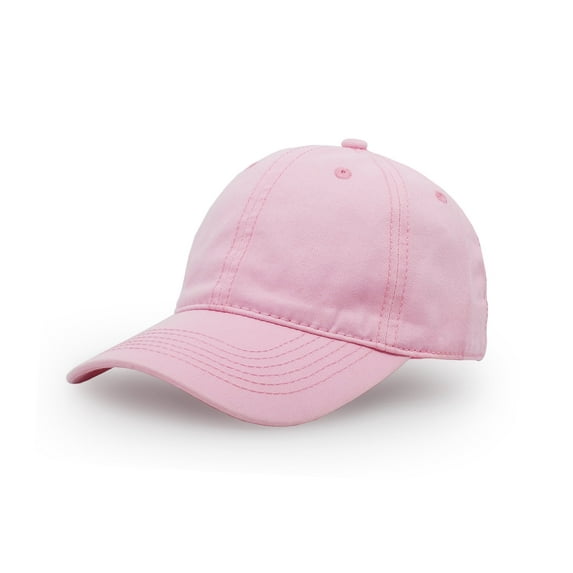 Baseball Cap, Washed Cotton Adjustable Sport Outdoor Sun Cap Unisex Hip hop Casual Hat Snapback Cap Pink