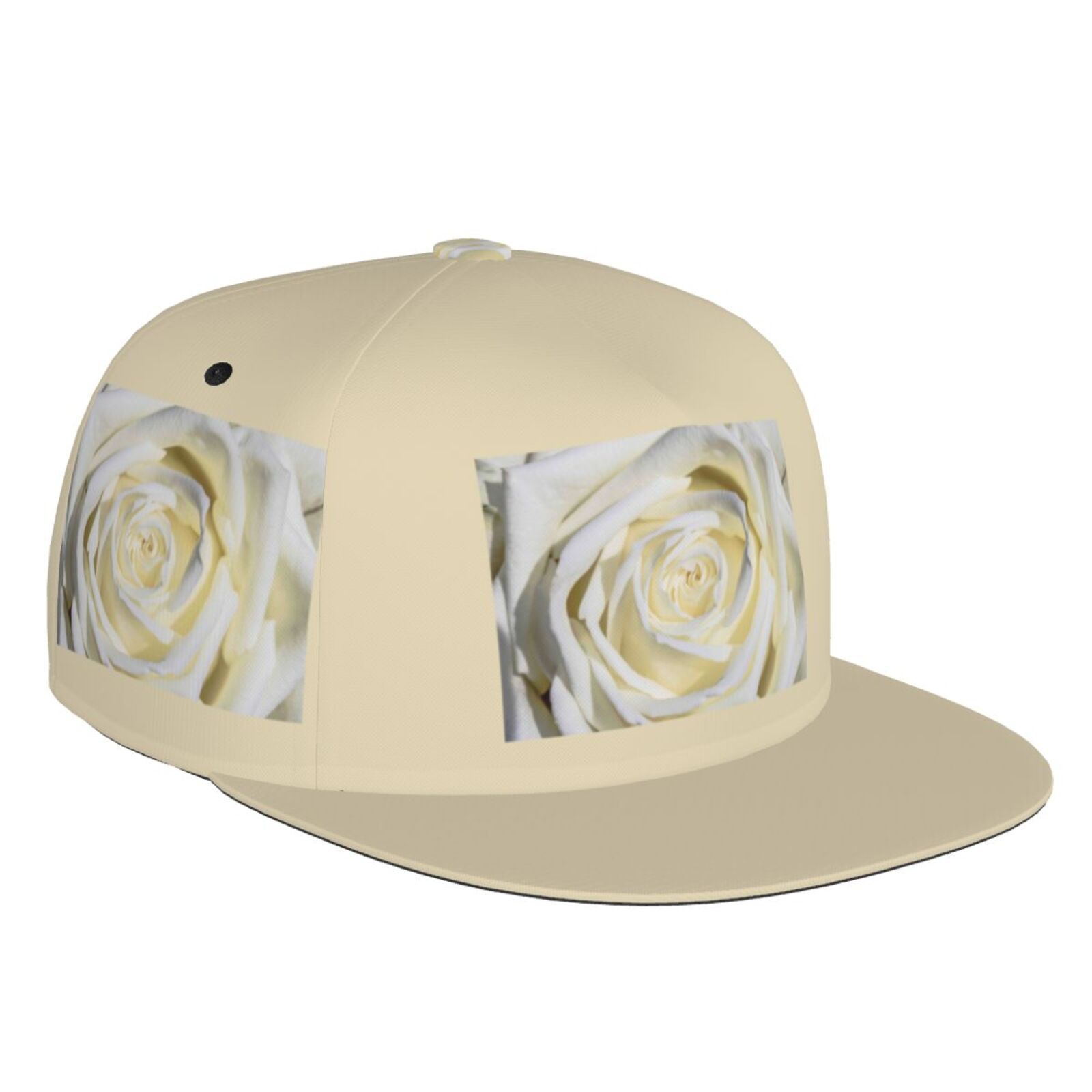 Baseball Cap - White Rose Hats for Men/Women Low Profile Adjustable ...