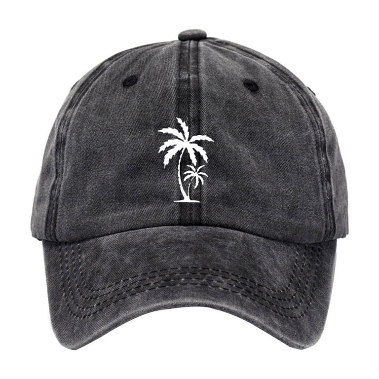 Vintage Washed Cotton Baseball Cap Adjustable Sun Protection Dad Hat Baseball Cap For Women Vintage Washed Cotton Trucker Dad Hat  main image 3