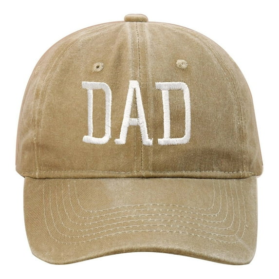 Baseball Cap Women Men BWASD Adjustable Low Profile Cotton UPF 50+ Sun Hat Workouts Outdoor Activities All Seasons Dad Gifts for Fathers Day Birthday Brown