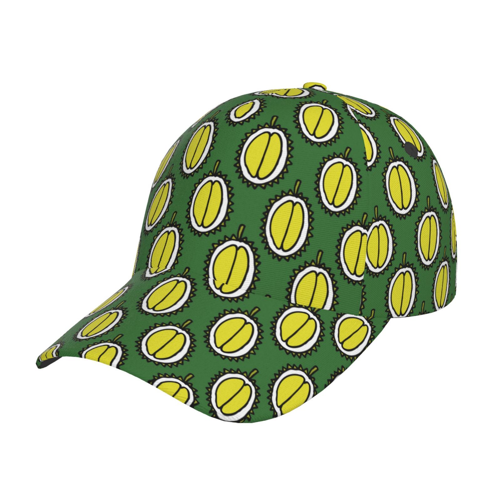 Baseball Cap Women Men- Cute Durian No.1004 Adjustable for Baseball Hat ...
