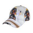 Baseball Cap Women Men, Puppy Sits In Bathtub Stylish Adjustable Hat
