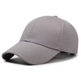 thumbnail image 1 of Baseball Cap Womens Satin Lined Baseball Caps Exclusive Sport Strapback Hats Men Unisex Versatile Dad Hats Baseball Hat Grey L, 1 of 2